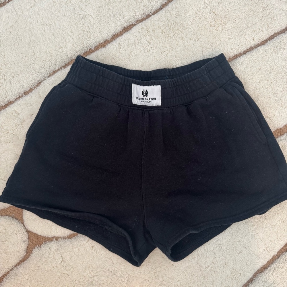 Hollister Black Women's Athletic Pull-On Shorts